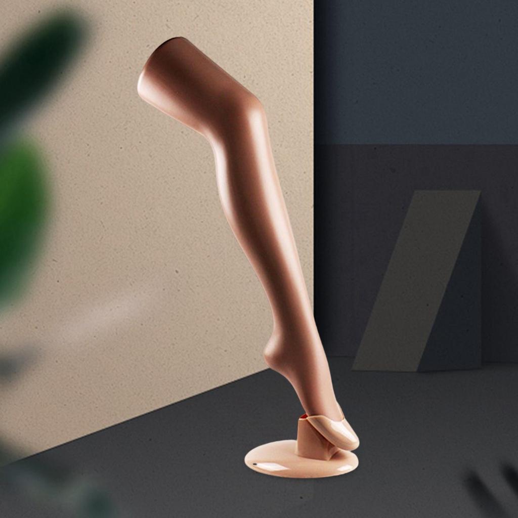 Modelli di gambe da donna autoportanti Hanno gambe lunghe Strumento per esporre calze, Oggetto di scena per display