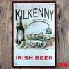 Vintage Kilkenny Irish Beer Metal Tin Sign  Classic Retro Bar Pub Wall Decor Poster for Cafe  Home Decoration