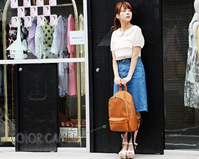 [Umbenennen] Quadratischer Rucksack RRG40038 Kamel