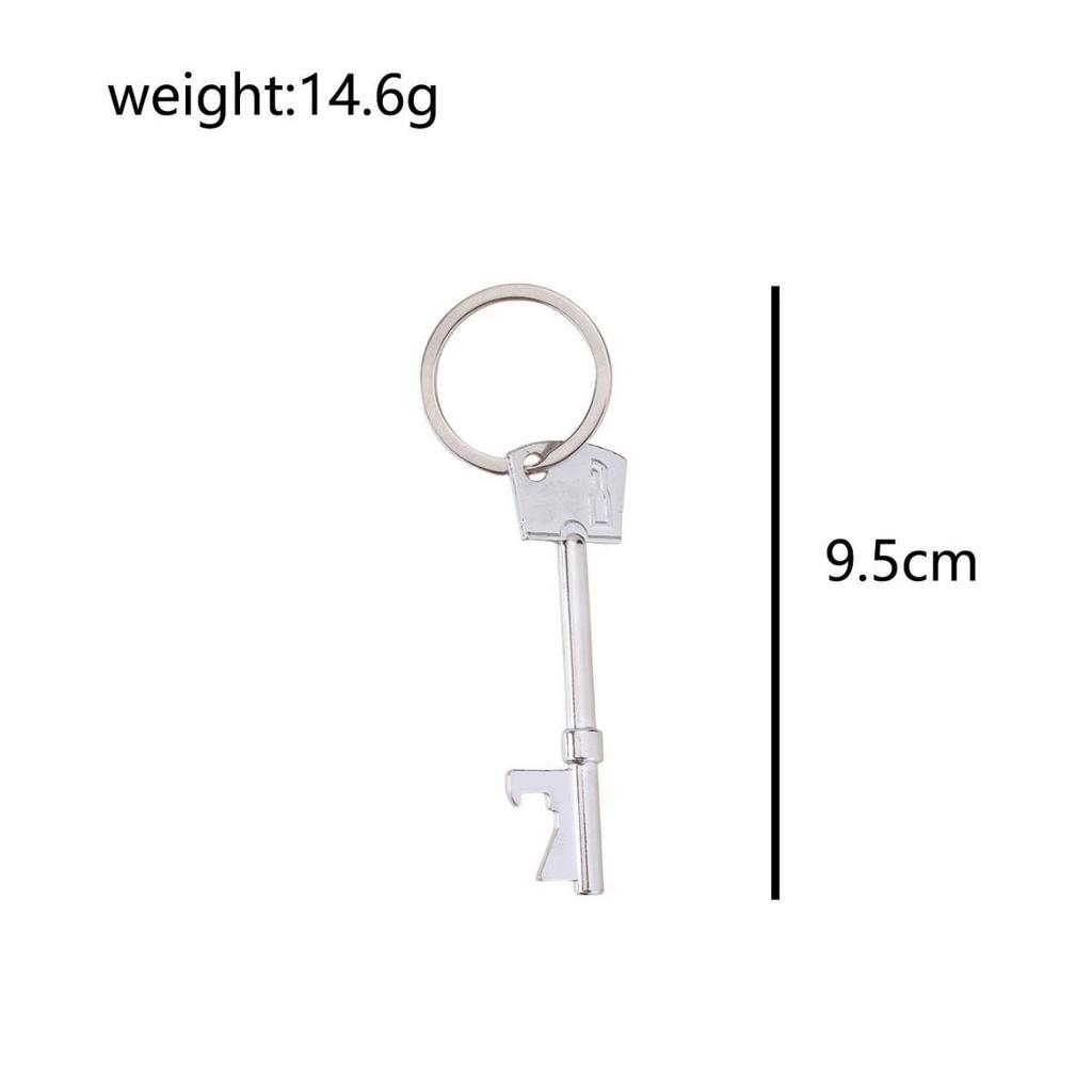 Multifunctional Beer Bottle Opener Keychain & Car Pendant Gift