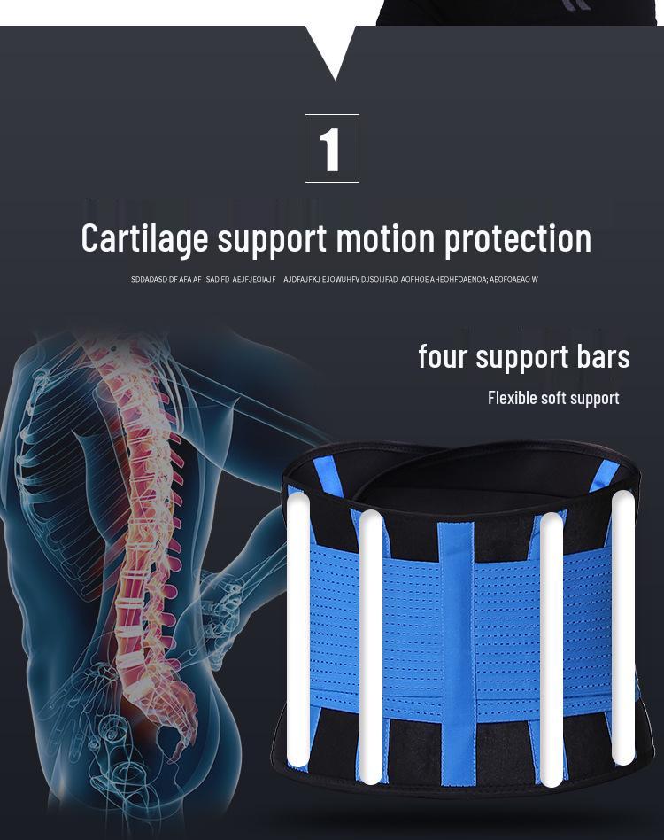 New Style Colorful Sweat Waist Support Belt for Fitness and Slimming