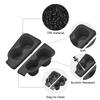 For Honda Pilot -2025 Car 3rd Row Cup Holder Erts Anti-Slip Shock-Absorbing Storage Box Tray Tidying TPE 2PCS