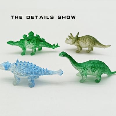 12 szt. Ozdobne miękkie TPR Łagodzą nudę Urocze mini figurki dinozaurów Dekoracje na biurko Upominek na przyjęcie Zabawki antystresowe