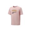 T Shirts Men's Pink Crew Neck Moderate 533042-36