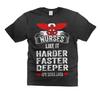 Women's Nurse Shirt Nurses Like It Harder Faster Deeper Shirt Saves Lives Shirt Unisex T-Shirt
