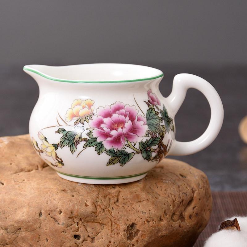 Blue & White Porcelain Tea Pitcher Gong Dao Bei 170ml for Kung Fu Tea Sets