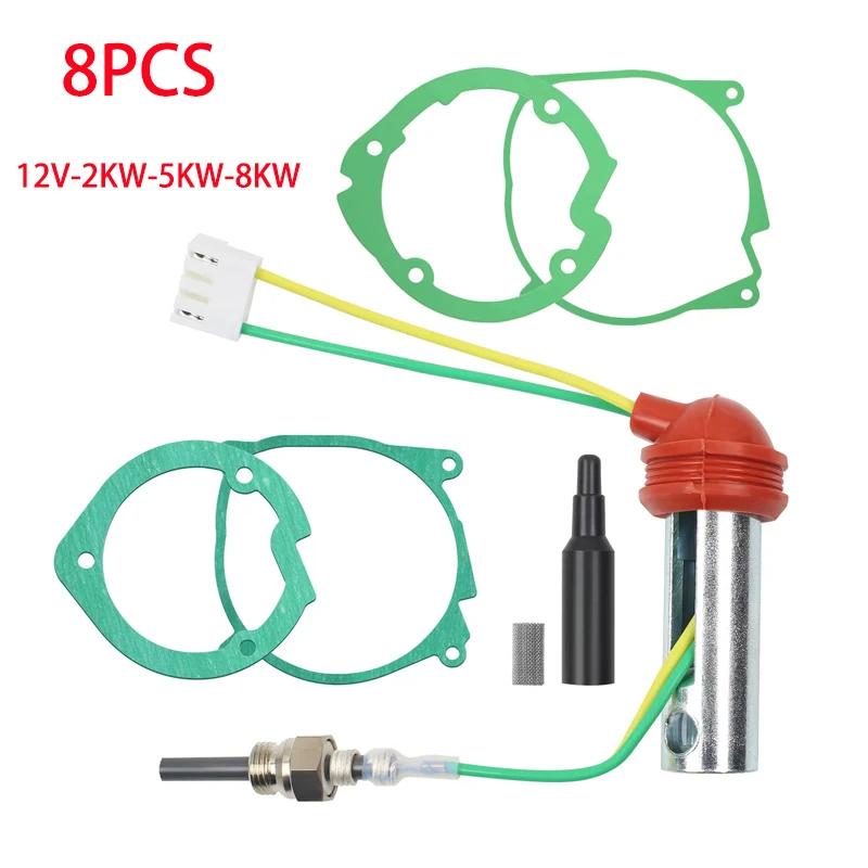 Car Air Diesel Gasket Ceramic Glow Plug Kit For 12V 2KW 5KW 8KW Chinese Diesel Heater Parking Heating Kits