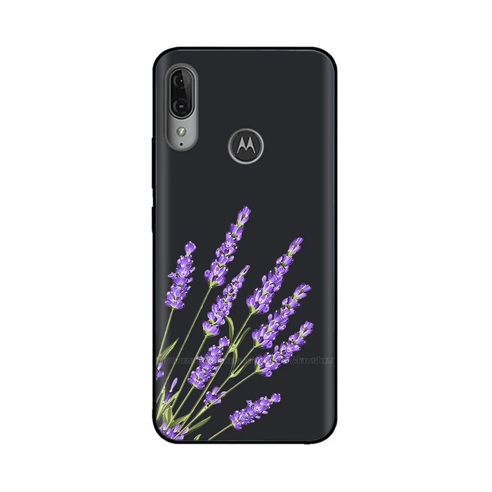 For Moto E6 Plus Case Soft Black Silicone Phone Back Cover For Motorola Moto E6 Play E6s 2020 MotoE6 Plus Case Cover Coque Funda