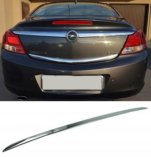 Opel Insignia HB - CHROME STRIP on the FLAP Tuning