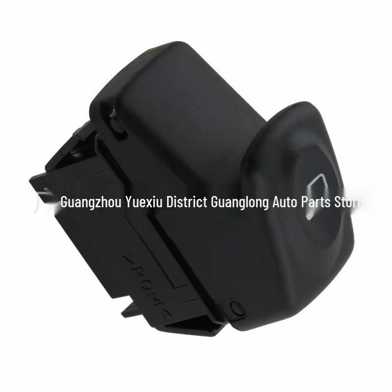 Renault Power Window Switch, 5-Pin Black Button, 12V (Model 7700838099) Electric