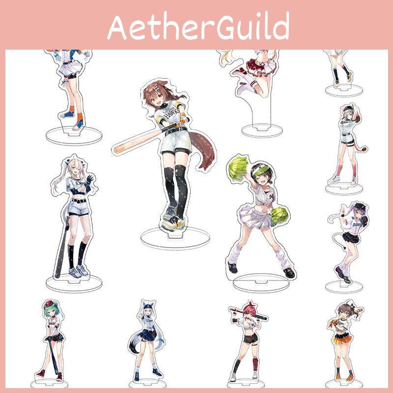 Exquisite Hololive Acrylic Stand Figure Featuring Aqua Akai Shirakami Pekora Natsuiro Inugami Sakura