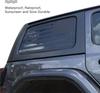 2x American Flag Window Decal Sticker For Jeep Wrangler JK JKU 2007-2017 4-Doors