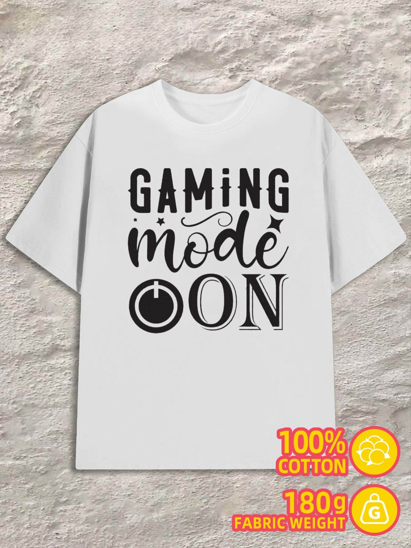 T-Shirt Y2K Gaming Mode Regular Fit L