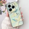 Cover For Tecno Spark 20 Pro Plus Back Bumper Spark 20Pro 20C Colorful Butterfly Flower Painting Phone Case Black Soft Silicone