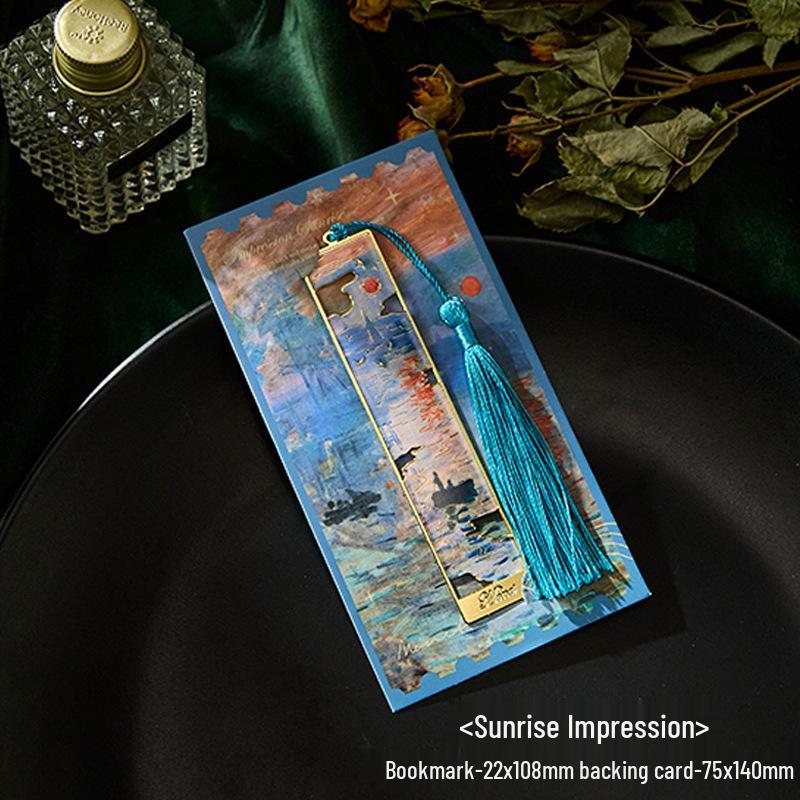 Zaomo Retro Art Metal Bookmark - Famous Painting Series