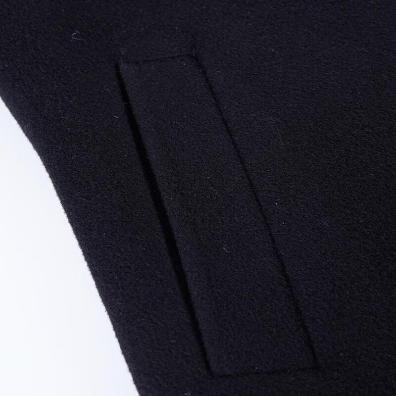 Teluoman 100% Wool Double-faced Mid-length Coat