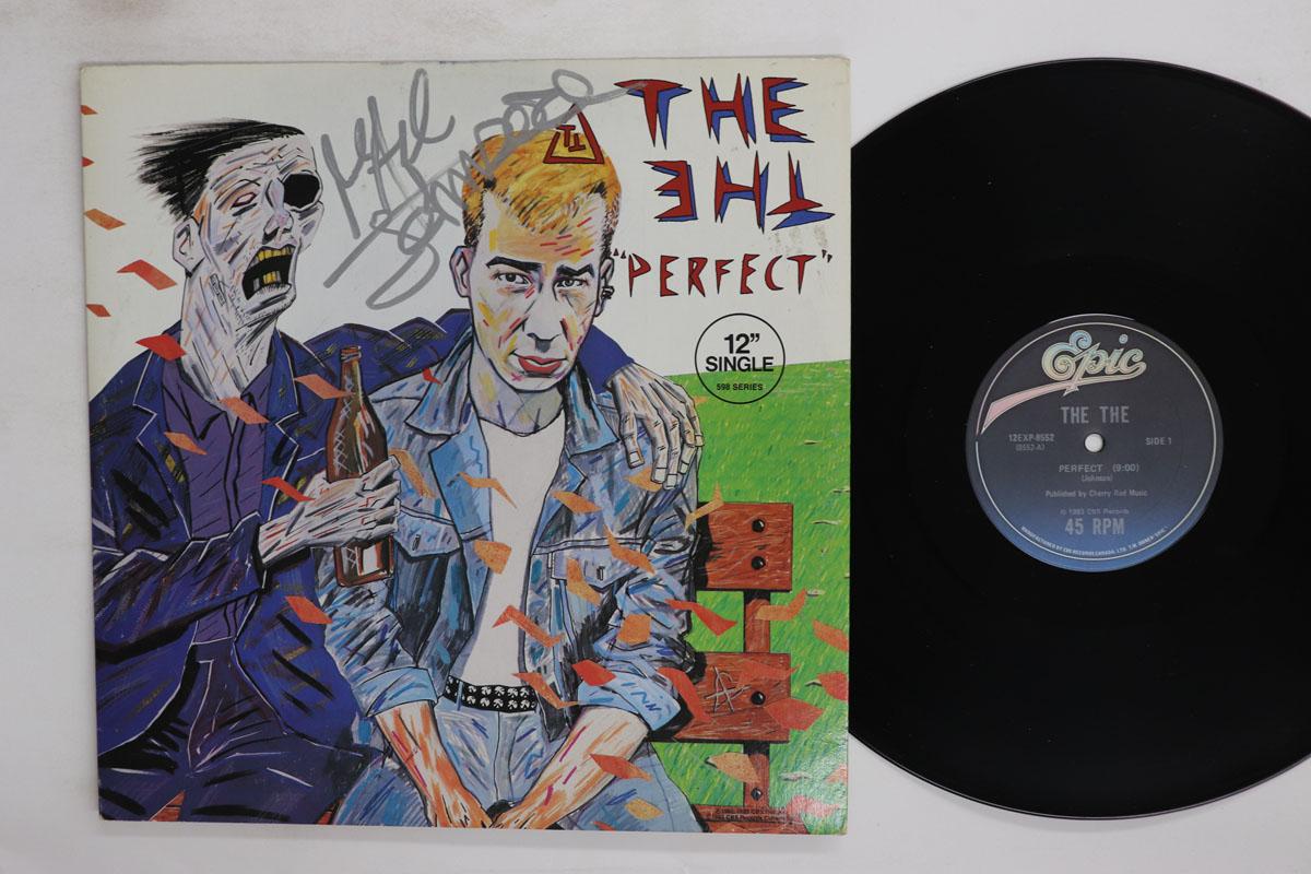 LP Record THE Perfect Uncertain Smile 12EXP8552 Epic 1983 Canada Rock Used