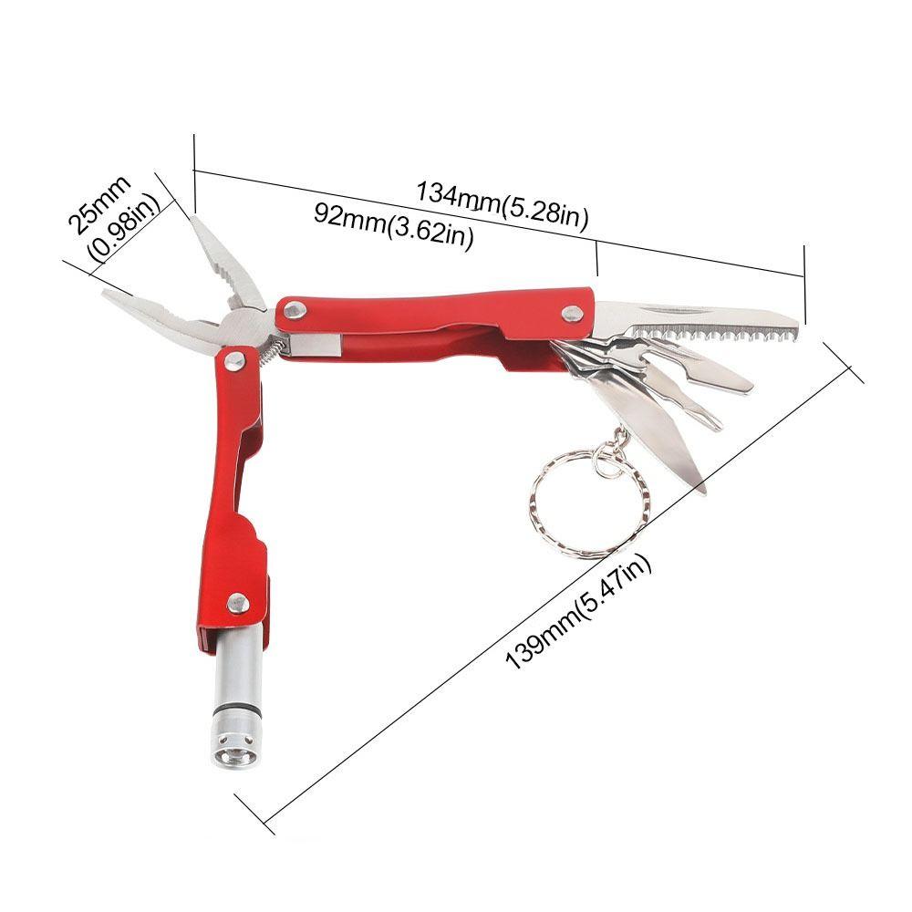 Lightweight Folding Pliers Mini Outdoor Tools Durable Multitool Pliers  Electrical Equipment
