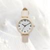 Field work Watches Women's Analog Leather Belt Dot Index Small Simple COM White JN037-1