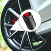 4Pcs/Lot Tire Stem Valve Caps Aluminum Car Dustproof Caps Tire Wheel Stem Air Valve Caps for Cars Bike Motorcycle Valve Stems 1
