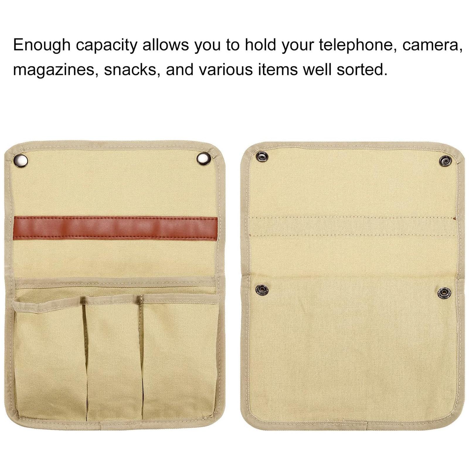 

1PC Outdoor Camping Chair Armrest Storage Bags Portable Beach Chair Side Hanging Bags for Fishing Camping Hiking Organizer Pouch