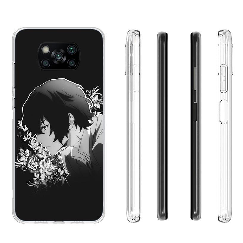 Bungo Stray Dogs Dazai Case Phone Cover for Xiaomi Redmi Note 10 9 9S 8 8T 7 5 Pro Mi 12T 11T 10T 9T 12 11 Lite A3 A2 Trend Fund