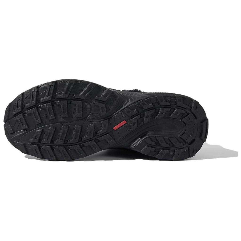 Adidas Roam Wander Mid N Comfortable Versatile Durable Warm Grip High-Top Hiking Shoes Men Hiking Shoes Black JS3429