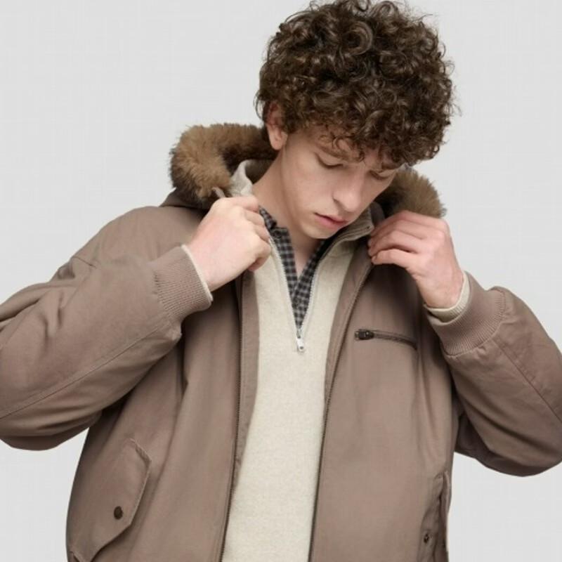 Gap Men's Quilted Logo Hooded Jacket