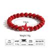 Starfish Handmade Beaded Bracelet with Elastic Cord - Fashionable Commuting Style