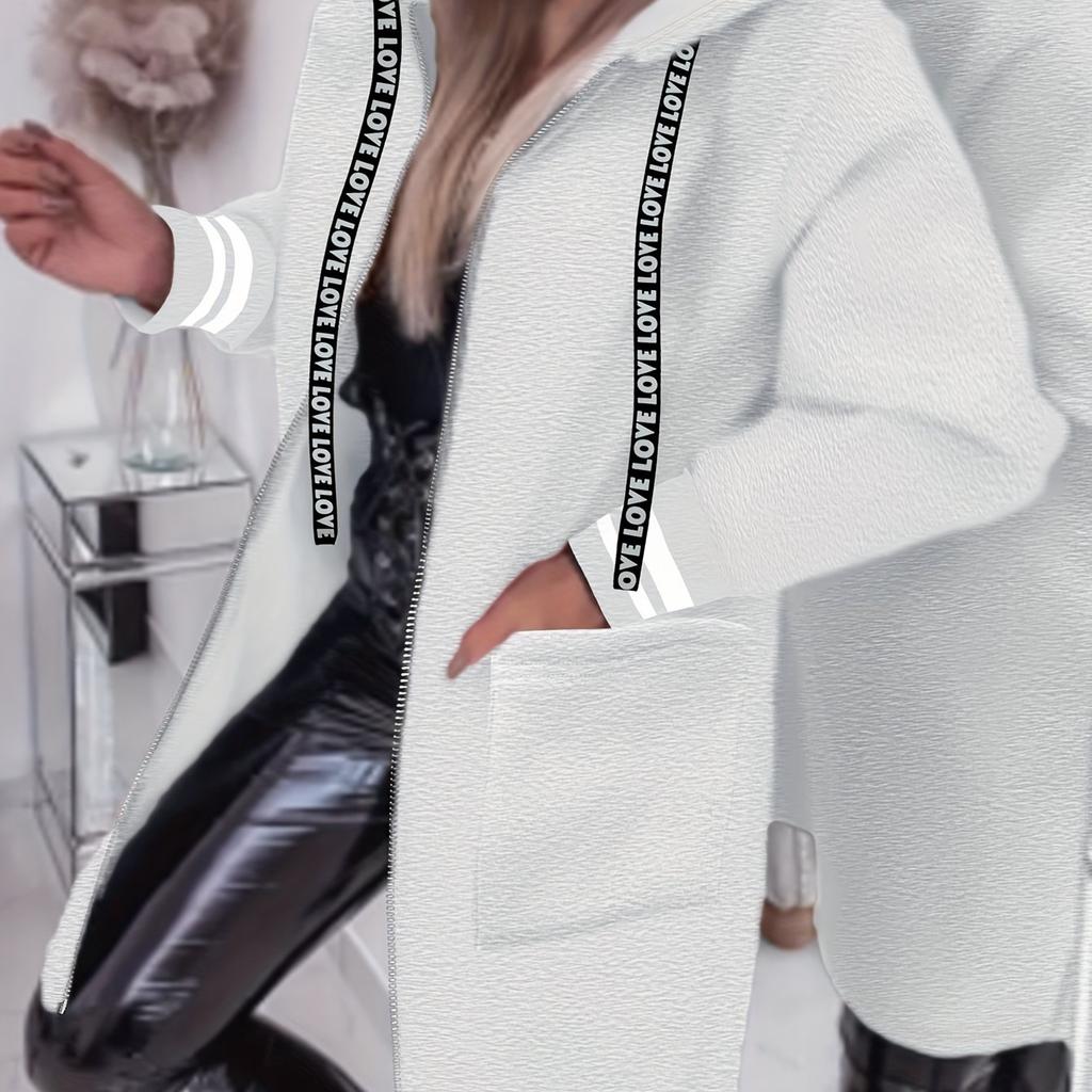 Women's Long Fleece Sweater