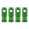 4lots Air Leakproof Bicycles Tire Caps Corrosions Resistant Stem Cover for Traveler Commuters Cyclists