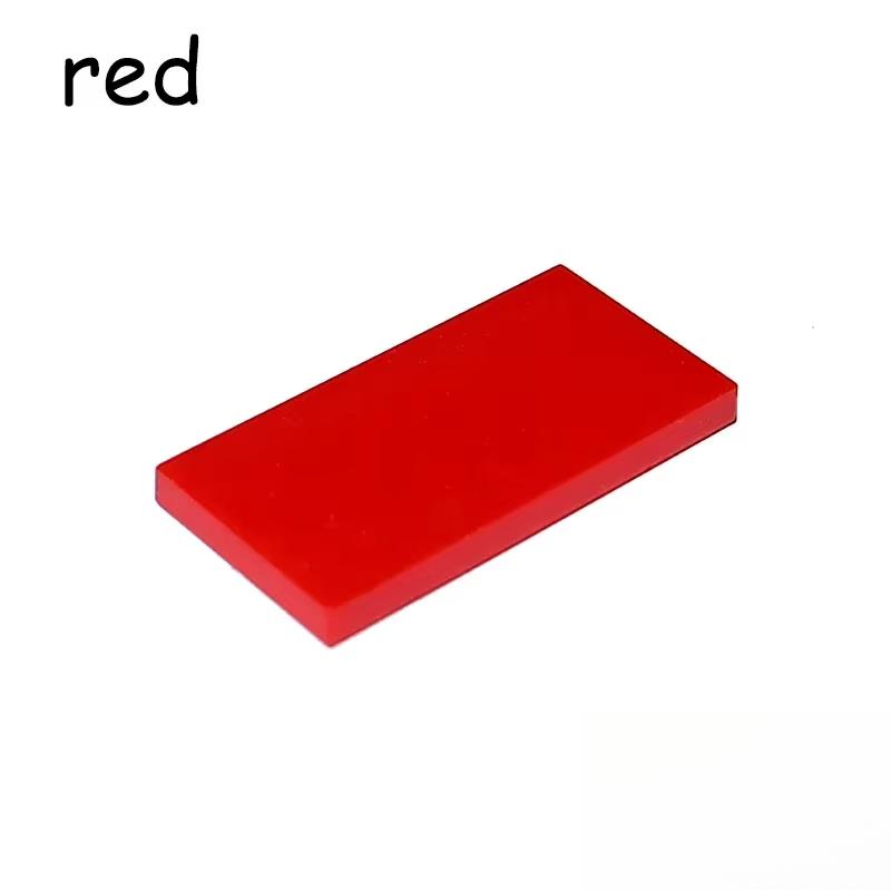 50 / 100PCS 87079 Size 2x4 Flat Tile 2 4 Blocks MY OWN CREATION Assemble Particles Smooth Building Blocks DO-IT-YOURSELF Learning Imaginative Toy