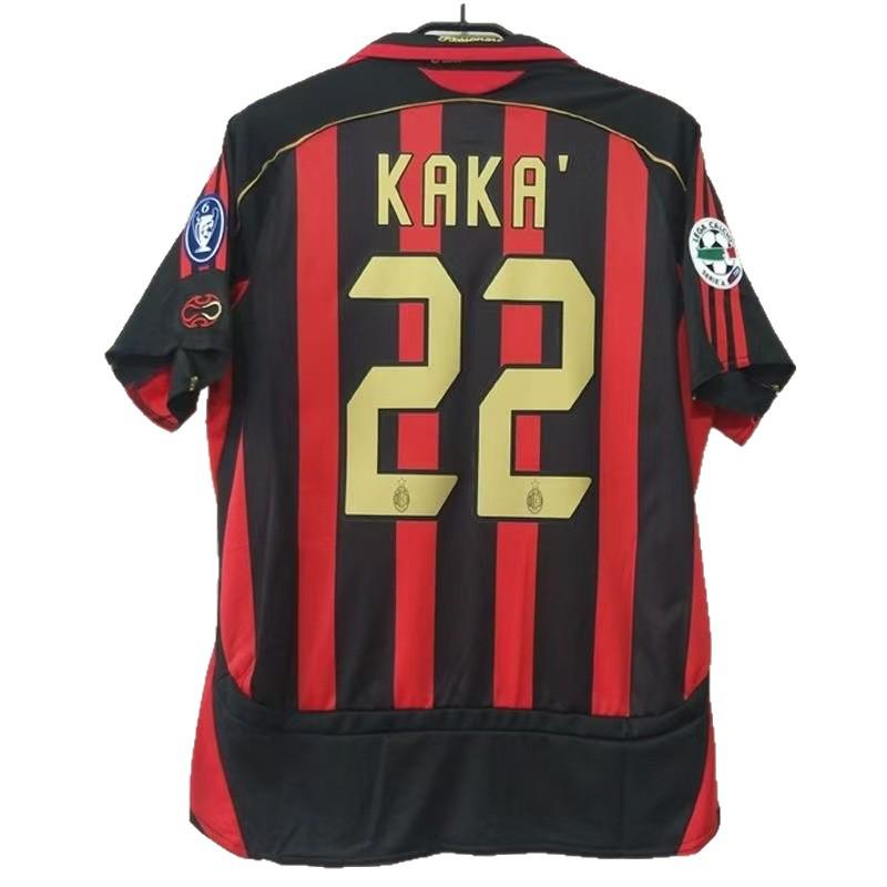 Maglia Riscaldamento Pre-partita AC Milan Retro #22 Kaka