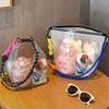 1Pcs Large Capacity Beach Gym Travel Tote Bag Waterproof Swim Bag With Dry Wet Separation Portable Toiletry Makeup Organizer