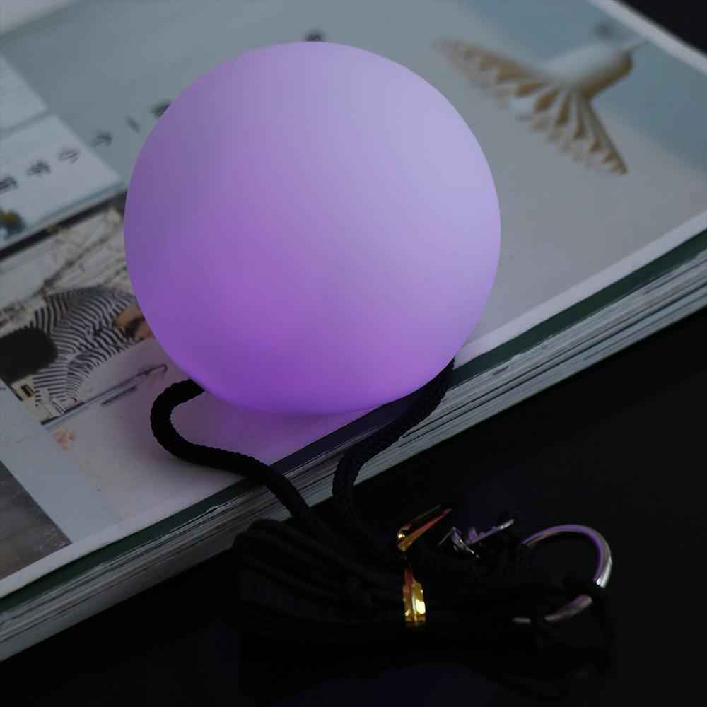 Creativity RGB Glowing Hand Props Waterproof Luminous Belly Dance Throwing Ball  Xmas