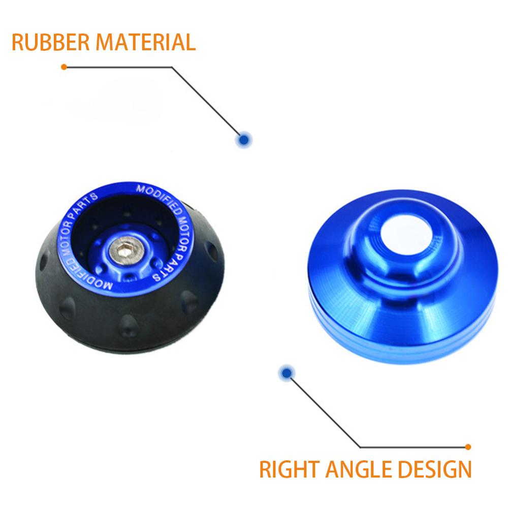 Aluminum Wheel Protection Crash Pads Colorful Motorbike Crash Protector Motocross Tire Frame Slider Moto Equipment Accessories