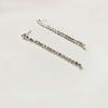 Girl Jewelry Elegant Square Full Diamond Trend Earrings Earrings Earrings