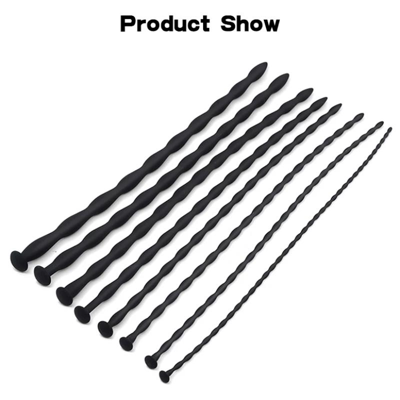 Silicone Horse Eye Stick Urethral Expander Sextoys SM Penis Plug Men Urethra Masturbation Stimulator Adult Supplies