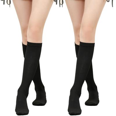 MKY Factory Compression Perfect Walk High Perfect for Leg and Postpartum Day and Night Women's Socks, 2-Pack, Socks, Office, Running, Sports,