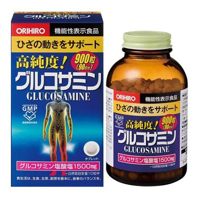 Glucosamine Food Supplement with Glucosamine, 900 Tablets.