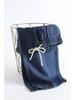 2026 Spring/Autumn Women's Retro Lyocell Denim Wide-Leg Pants - Trendy Elastic Baggy Banana Leg Style