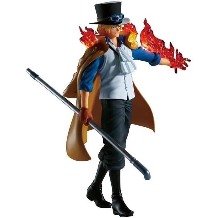 One Piece Sabo The Departure Shukko Loggia Figure Collectible Statue Height 17cm, Multicolor BPR29092 THE Departure LOGIA-SABO-