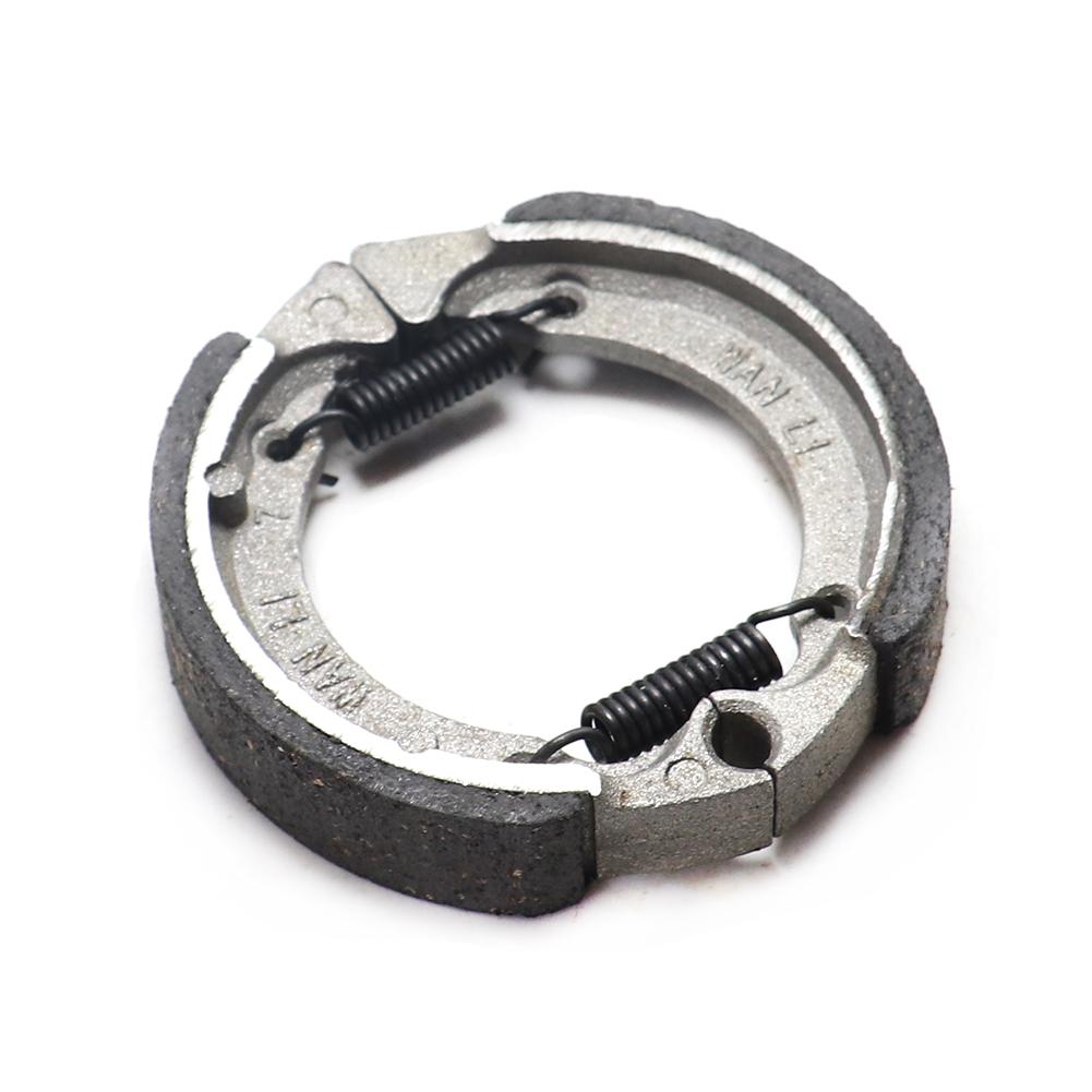 75mmx76mmx15mm Motorcycle Rear Brake Shoe Drum Pad Metal Spring Brake System For Motorbike Electric Scooter