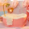 Children Assembly DIY Dollhouse Kit Doll House Kit Miniature House Building Kit Birthday Gift