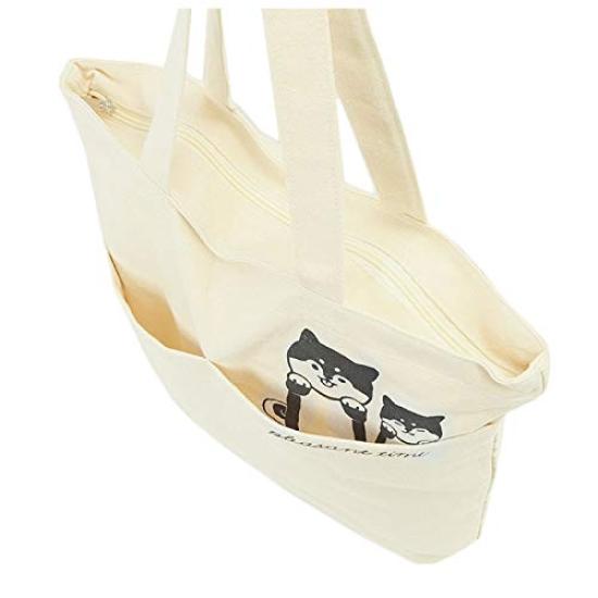 [Tote Bag] Front Pocket Trend ToteSHIROKUMA Navy