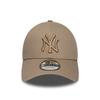 Casquette De Baseball - New Era - New York Yankees - 9FORTY - Beige - Mixte - Printemps/Été