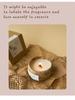Coconut Shell Aromatherapy Scented Candles - Custom Essential Oil Incense, High-End Plant Wax Fragrance for Home Use and Souvenirs.