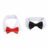 Dog Bow Tie Collar for Formal Outfits - Tuxedo Style for Dogs & Cats