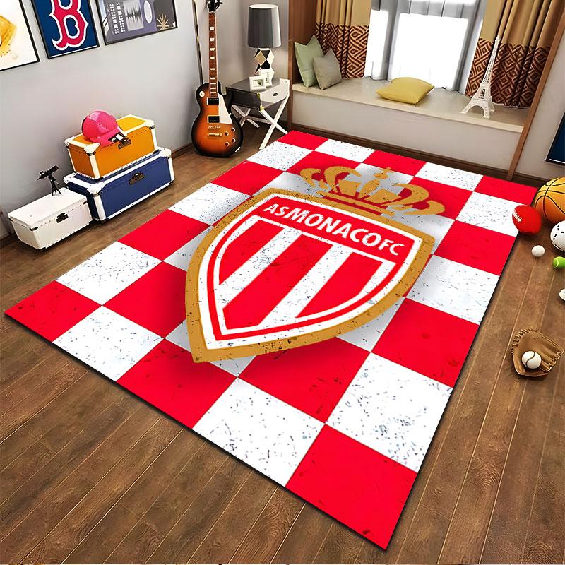 AS Monaco Logo Carpet suitable as a non-slip mat for the living room or bedroom sofa
