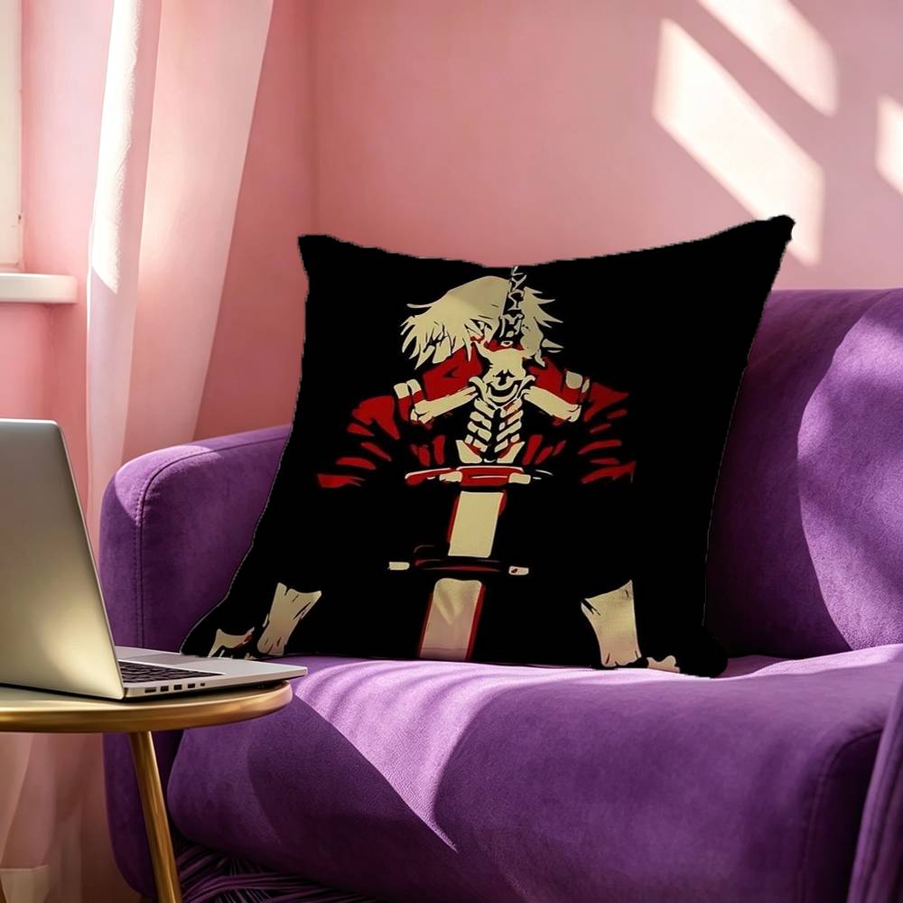 Game DDevil May CCry Square DoubleSided printed Pillow Case Bedroom Bedside Pillow Sofa Cushion Cover